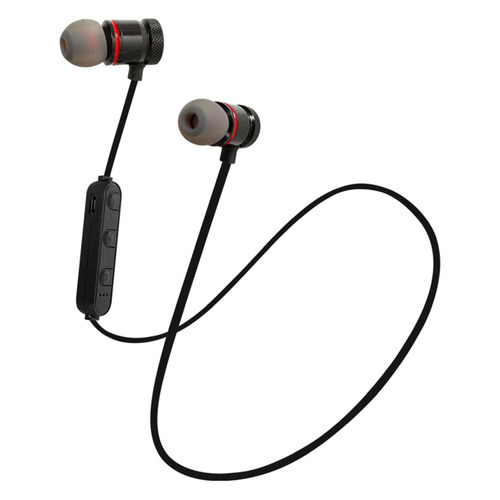 Гарнитура Arian HS-01BT, Bluetooth, вкладыши, черный [gear-104]