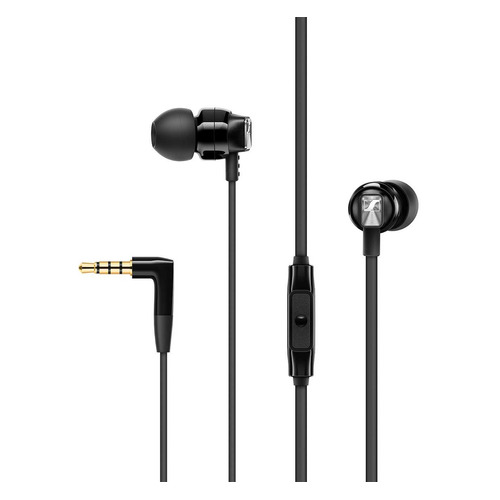 Гарнитура Sennheiser CX 300S, 3.5 мм, вкладыши, черный [508593]