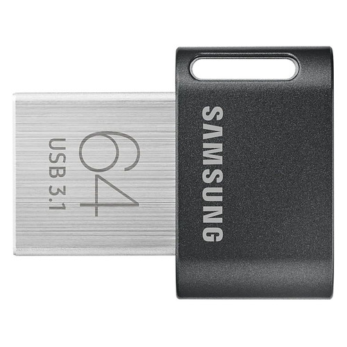 Флешка USB Samsung Fit Plus MUF-64AB/APC 64ГБ, USB3.1, черный