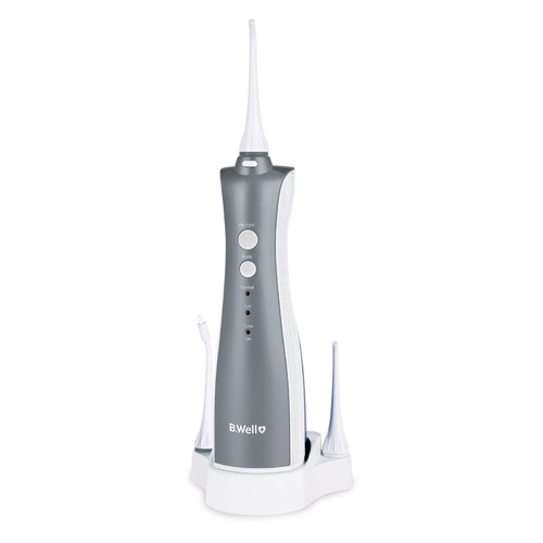 Ирригатор B.Well WI-912 портативный, цвет: белый и серый