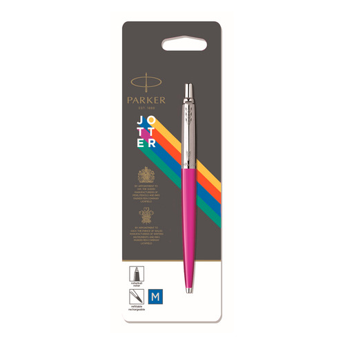 Ручка шариков. Parker Jotter Color (2075996) розовый M синие блистер
