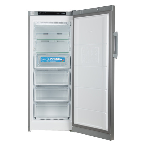 Морозильная камера Indesit DFZ 4150.1 S, серебристый [869991576150]