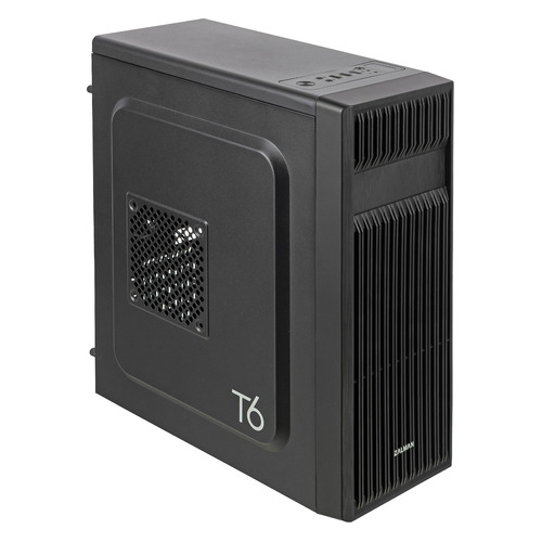 Корпус ATX Zalman ZM-T6, Midi-Tower, без БП, черный