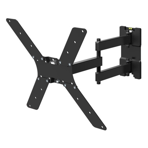 Кронштейн для телевизора Holder LCD-5566-B, 32-55", настенный, поворотно-выдвижной и наклонный, черный