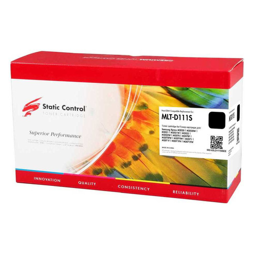 Картридж STATIC CONTROL 002-02LD111SSEE, MLT-D111S, черный / 002-02LD111SSEE