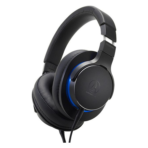 Наушники Audio-Technica ATH-MSR7BBK, 3.5 мм/4.4 мм, мониторные, черный [80000232]