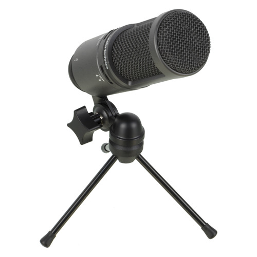 Микрофон Audio-Technica AT2020USB+, черный [15117096]