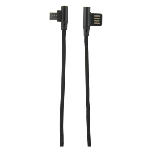 Кабель Redline Fit, micro USB (m) - USB (m), 1м, в оплетке, черный [ут000015523]