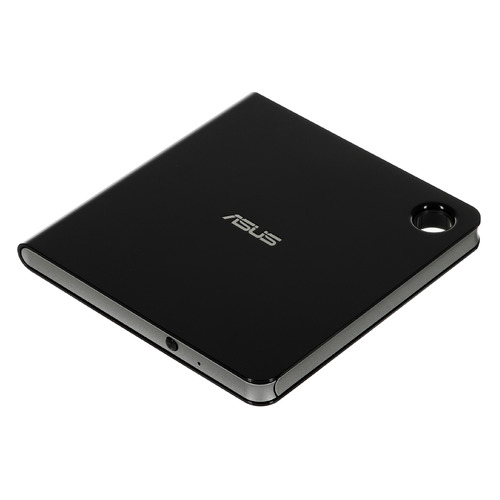 Оптический привод Blu-Ray-RW ASUS SBW-06D5H-U, внешний, USB3.0, черный + серебристый, Ret [sbw-06d5h-u/blk/g/as]