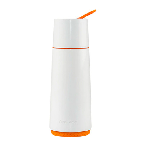 Термос ACECAMP vacuum bottle, 0.37л, белый [1504]
