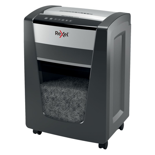 Уничтожитель бумаг Rexel Momentum M515 EU, P-5, 2х15 мм, 15 лист. одновременно, 30л [2104577eu]