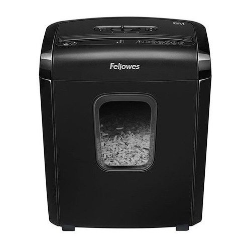 Уничтожитель бумаг Fellowes PowerShred 6M, P-4, 6 лист. одновременно, 13л [fs-46311]