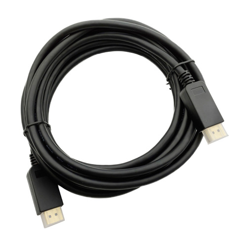 Кабель аудио-видео Buro v 1.2, DisplayPort (m) - DisplayPort (m) , ver 1.2, 5м, GOLD, черный [bhp dpp_1.2-5]