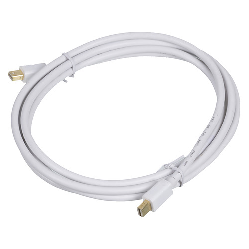Кабель 1.2v, miniDisplayPort (m) - miniDisplayPort (m), GOLD , 2м, белый