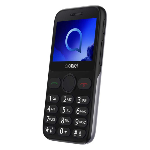 Сотовый телефон Alcatel 2019G, серебристый