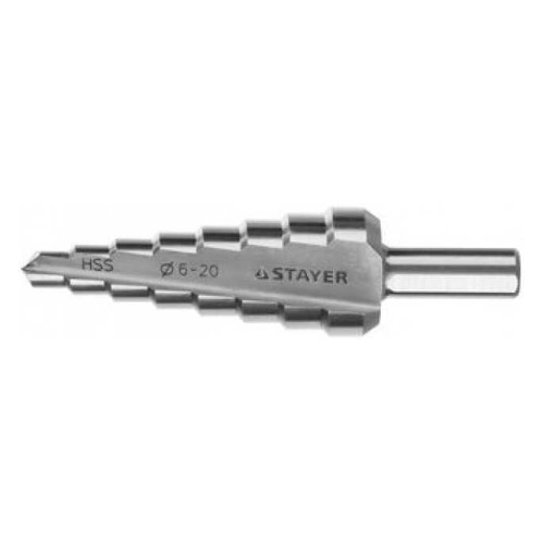 Сверло Stayer 29660-6-20-8, по металлу