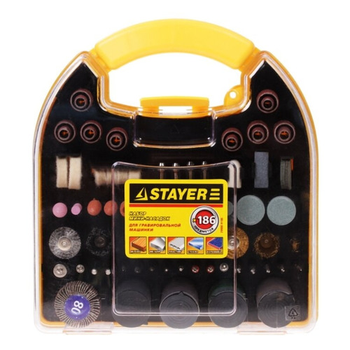 Набор насадок Stayer 29900-H186, универсальный