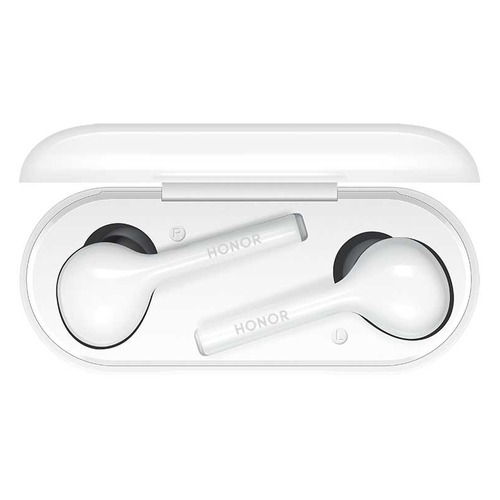 Гарнитура Honor Flypods Lite AM-H1C, Bluetooth, вкладыши, белый [55031015]