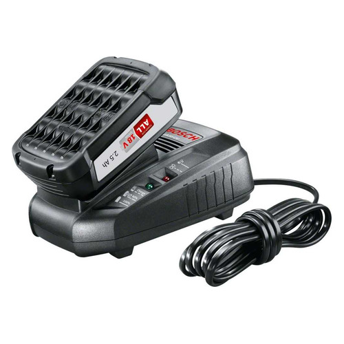 Батарея аккумуляторная Bosch PBA 18V 2.5 + AL1830, 18В, 2.5Ач, Li-Ion, ЗУ в комплекте [1600a00k1p]