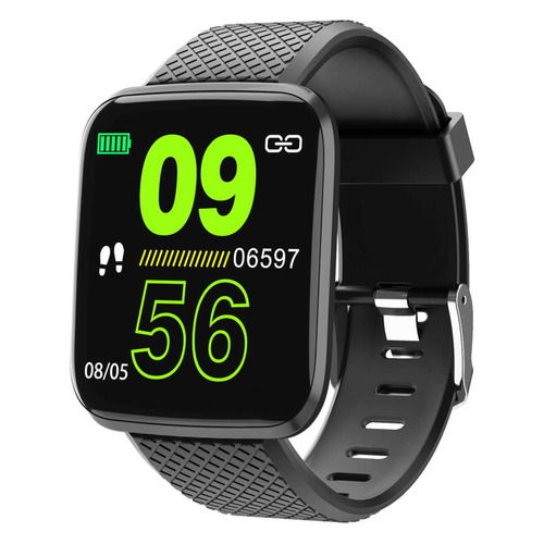 Смарт-часы Smarterra FitMaster Aura, 1.3", черный / черный [fmaub]