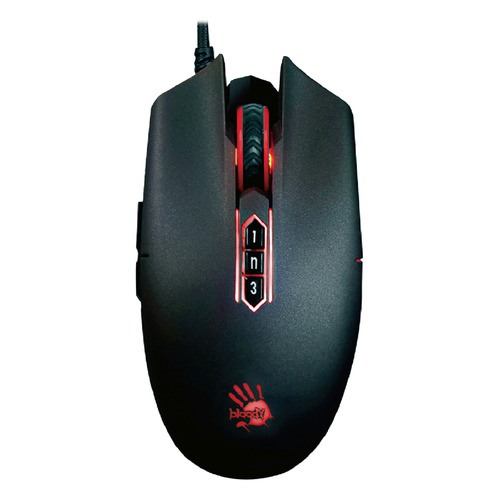 Мышь A4TECH Bloody P80 Pro, игровая, оптическая, проводная, USB, черный