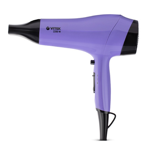 Фен Vitek VT-2536 MC, 2200Вт, сиреневый