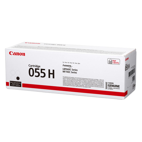 Картридж Canon 055 H BK, черный / 3020C002