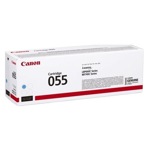 Картридж Canon 055 C, голубой / 3015C002