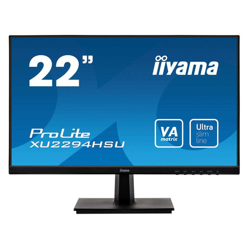 Монитор Iiyama ProLite XU2294HSU-B1 21.5", черный