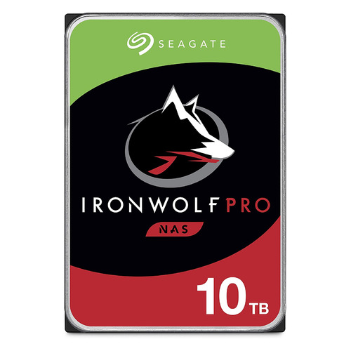 Жесткий диск Seagate Ironwolf Pro ST10000NE0008, 10ТБ, HDD, SATA III, 3.5"