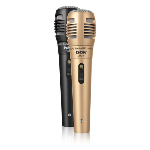 Микрофон BBK CM215, черный [cm215 (b/cm)]
