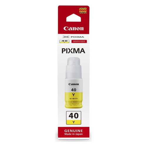 Картридж Canon GI-40 Y, желтый / 3402C001
