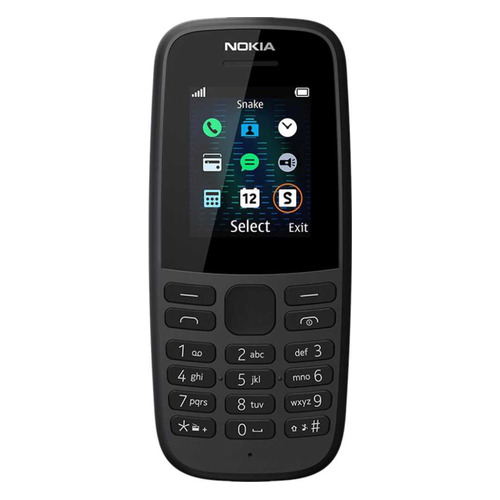 Сотовый телефон Nokia 105 SS TA-1203, черный