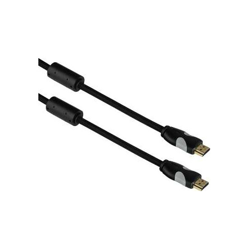 Кабель аудио-видео Thomson High Speed, HDMI (m) - HDMI (m) , 1.5м, GOLD, ф/фильтр, черный [00132106]