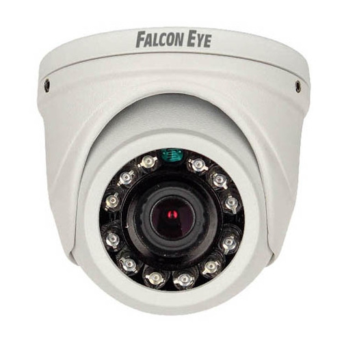 Камера видеонаблюдения аналоговая Falcon Eye FE-MHD-D2-10, 1080p, 2.8 мм, белый