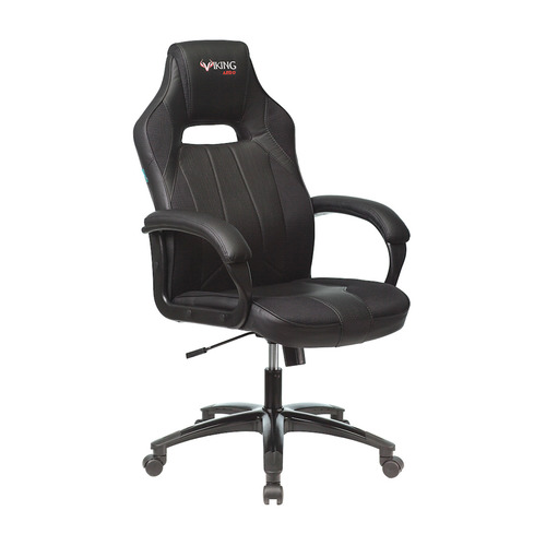 Кресло игровое ZOMBIE VIKING 2 AERO, на колесиках, текстиль/эко.кожа, черный [viking 2 aero black]
