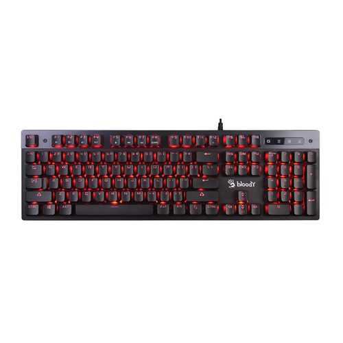 Клавиатура A4TECH Bloody B500, USB, серый