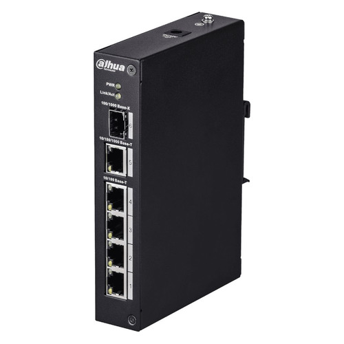 Коммутатор Dahua DH-PFS3106-4T 4x100Mb 1G неуправляемый