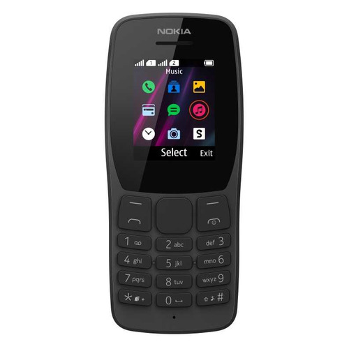 Сотовый телефон Nokia 110 DS TA-1192, черный