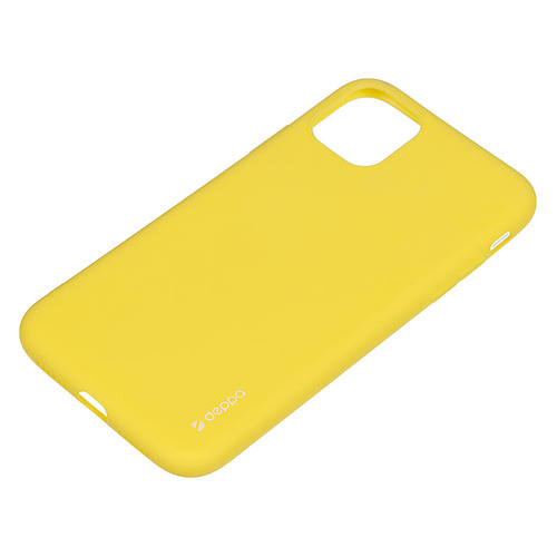 Чехол (клип-кейс) Deppa Gel Color Case, для Apple iPhone 11, желтый [87245]