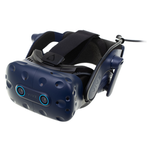 Шлем виртуальной реальности HTC Vive PRO Eye EEA, черный/синий [99harj010-00]