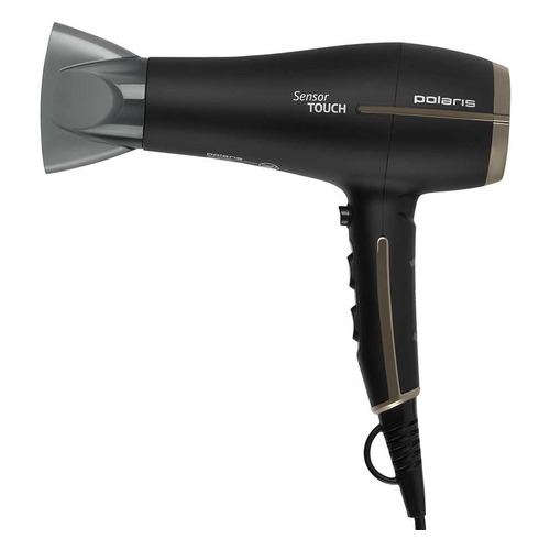 Фен Polaris PHD 2259STi, 2200Вт, черный матовый