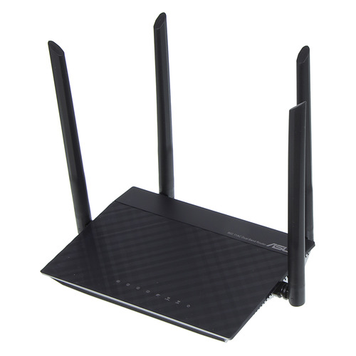 Wi-Fi роутер ASUS RT-AC1200RU, AC1200, черный
