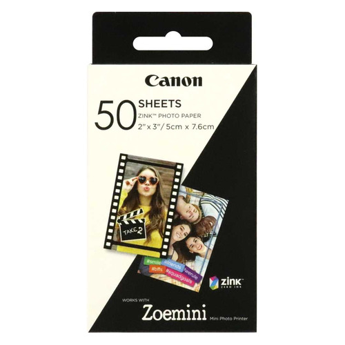 Фотобумага Canon Zink ZP-2030/50, 50л, для сублимационных принтеров, белый [3215c002]