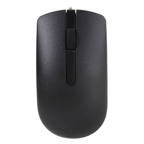 Мышь DELL MS116, оптическая, проводная, USB, серый [570-aait]