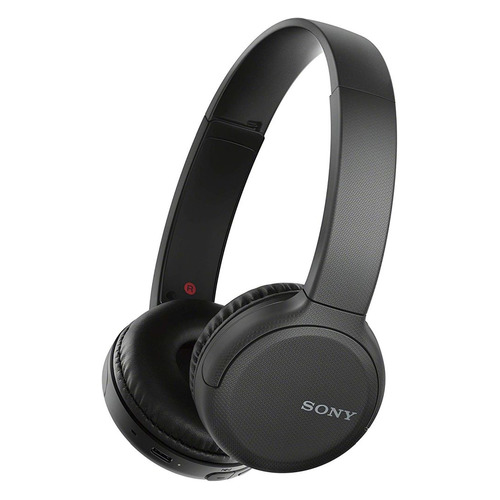 Гарнитура Sony WH-CH510, Bluetooth, накладные, черный [whch510b.e]