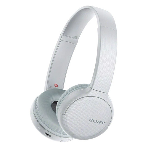 Гарнитура Sony WH-CH510, Bluetooth, накладные, белый [whch510w.e]