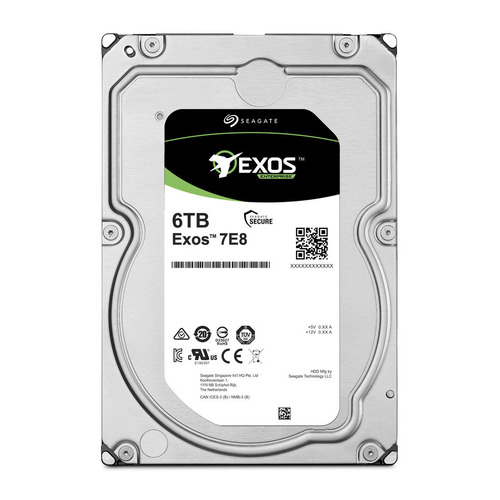 Жесткий диск Seagate Original SAS 3.0 6Tb ST6000NM029A Exos (7200rpm) 256Mb 3.5"