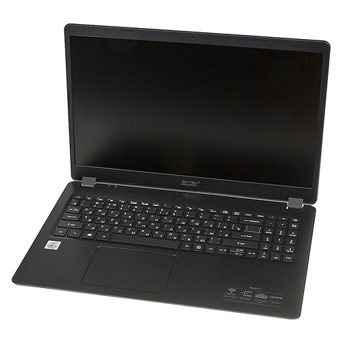 Ноутбук Acer Aspire 3 A315-56-501Q, 15.6", Intel Core i5 1035G1 1ГГц, 4ГБ, 128ГБ SSD, Intel UHD Graphics , Eshell, NX.HS5ER.00E, черный