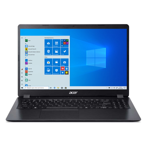 Ноутбук Acer Aspire 3 A315-56-55JG, 15.6", Intel Core i5 1035G1 1ГГц, 8ГБ, 512ГБ SSD, Intel UHD Graphics , Windows 10 Home, NX.HS5ER.003, черный
